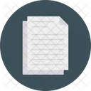 Datei Dokument Blatt Icon