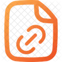 Datei Anhangen Symbol