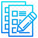 Datei Auswahlen Checkliste Datei Symbol