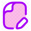 Datei bearbeiten  Symbol
