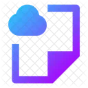 Datei Cloud Symbol