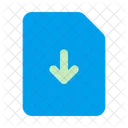 Dateidownload Download Dokument Symbol