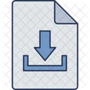 Datei download  Symbol