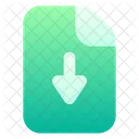 Dateidownload In Lc Daten Speicher Icon