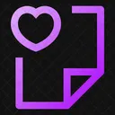 Datei Favorit Datei Dateien Symbol