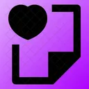 Datei Favorit Datei Dateien Symbol