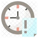 Datei-Deadline  Symbol