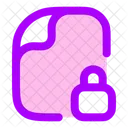 Datei gesperrt  Symbol