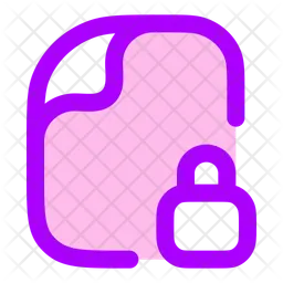 Datei gesperrt  Symbol