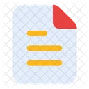 Datei Liste Dokument Symbol