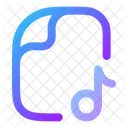 Datei Musik Datei Dateien Symbol