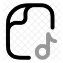 Datei Musik Datei Dateien Symbol