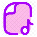 Datei Musik Datei Dateien Symbol