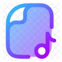 Datei Musik Datei Dateien Symbol