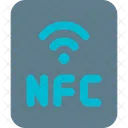 Datei NFC Technologie NFC Datei NFC Dokument Symbol