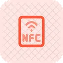 Datei NFC Technologie NFC Datei NFC Dokument Symbol