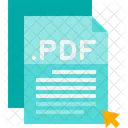 Datei pdf  Symbol