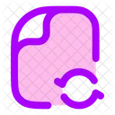 Dateisynchronisierung Synchronisierung Datei Symbol