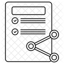 Datei teilen  Symbol