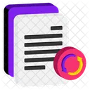 Datei Update Dokument Symbol