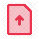 Dateiupload Hochladen Dokument Symbol