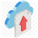 Cloud Datei Datei Upload Daten Upload Symbol