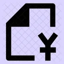 Datei-Yen  Symbol