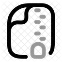 Datei Zip Win Zip Zip Dateiformat Symbol