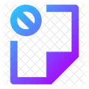 Dateiblock Symbol