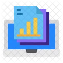 Dateien Laptop Computer Symbol