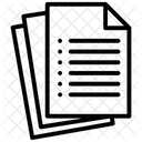 Linie Monochrom Skizze Symbol
