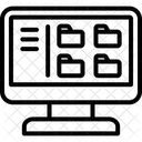 Daten und Ordner  Symbol