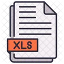 Dokument Xls Datei Symbol