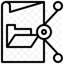 Datenaustausch  Symbol