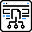 Datenaustausch  Symbol