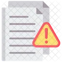 Krise Gefahr Notizblock Symbol