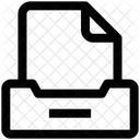 Lagerung Schublade Datei Symbol