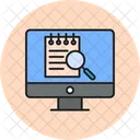 Dateisuche Computer Computer Desktop Icon