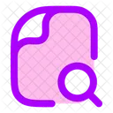 Dateisuche  Symbol