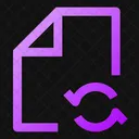 Dateisynchronisierung Synchronisierung Datei Symbol