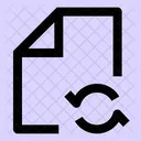 Dateisynchronisierung Synchronisierung Datei Symbol