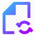 Dateisynchronisierung Symbol