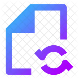 Dateisynchronisierung  Symbol