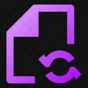 Dateisynchronisierung Synchronisierung Datei Symbol