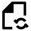 Dateisynchronisierung  Symbol