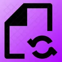 Dateisynchronisierung Synchronisierung Datei Symbol