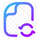 Dateisynchronisierung Synchronisierung Datei Symbol