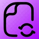 Dateisynchronisierung Symbol