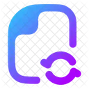 Dateisynchronisierung  Symbol