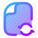 Dateisynchronisierung Synchronisierung Datei Symbol